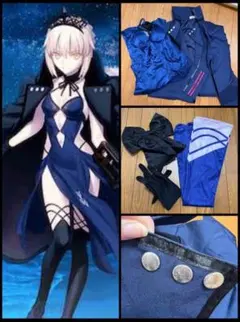 FGO アルトリアオルタ　水着　ウィッグ　フルセット Fate/Grand Order アルトリアオルタ 水着コスプレ ウィッグ