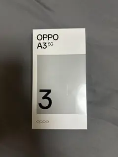【新品】OPPO A3 5G 本体