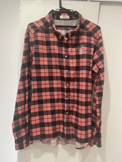 WEGO×バンドリ!上原ひまりコラボチェック柄シャツ LサイズAfterglow