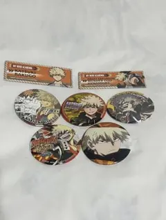 爆豪勝己 缶バッジ 3個セット - メルカリ