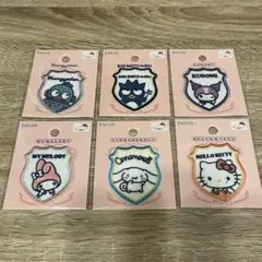 セリア　サンリオ　ワッペンシール