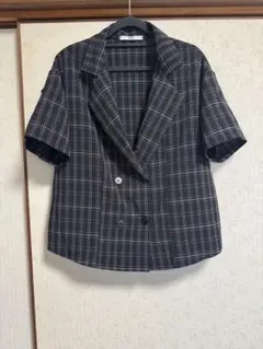 GRL チェック柄 シャツ・ショートパンツセット