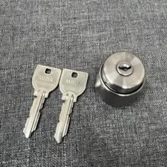 MIWA製 シリンダー錠とキー2本セット 078