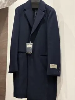 【値下げ！】MERINOS ネイビー チェスターコート XL