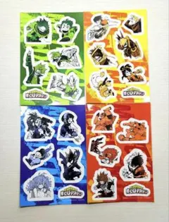 僕のヒーローアカデミア 39巻書店特典 シール 全4種 セット