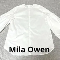 美品⭐︎ミラオーウェン　Mila Owen ボリュームスリーブブラウスのサムネイル