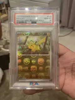 2026年最新】マスターボール ピカチュウ psa10の人気アイテム - メルカリ