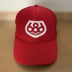 686 OTTO レッド メッシュキャップ　アメカジ