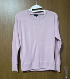 (未使用) INDIVI 薄ピンク ニット セーター 長袖 38