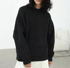WYM LIDNM MELANGE AZE LOOSE KNIT