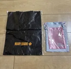【新品未使用未開封】 MARY QUANT エコバッグ＆巾着セット