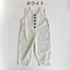 韓国子供服　キッズオールインワン　サロペット　オーバーオール　90