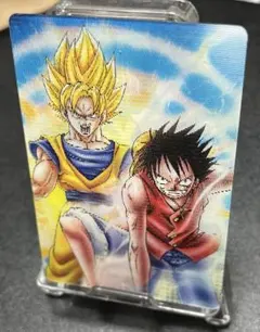 ジャンプ40周年 コラボカード ドラゴンボールZ×ワンピース 孫悟空