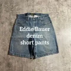 Eddie Bauerエディーバウアーデニムショーツ W33 ハーフパンツ古着