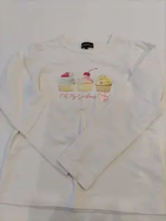 カップケーキUネックロンT　135センチ