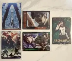 進撃の巨人 ファイナルシーズン ウエハース カード エレン ミカサ リヴァイ