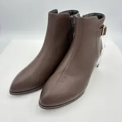 新品ダグ付✨ ORiental TRaffic ベルトショートブーツ 茶 L