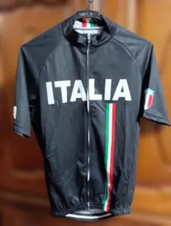 美品！ITALIA サイクルジャージ M ブラック