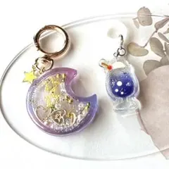 レジンキーホルダー チャーム