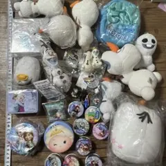 アナと雪の女王　ぬいぐるみマスコットなど詰め合わせセット　オラフ