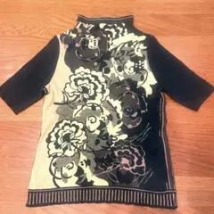 トランク/TRUNK ヒロコ コシノ /半袖ニット/美品　38 日本製