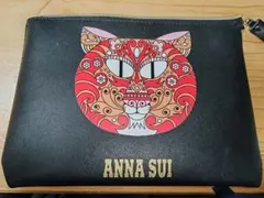美品　ANNA SUI 猫デザイン ポーチ　非売品　ノベルティ