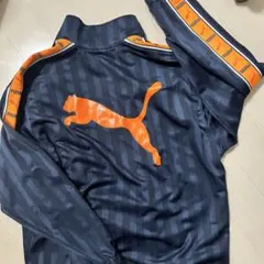 PUMA プーマジャージ オレンジ　上L〜O
