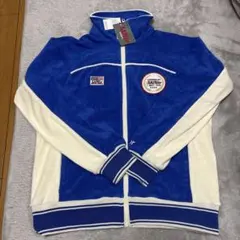 リーバイスLevi'sジャージTALON ZIPベロア青×白1984ロス五輪 - メルカリ