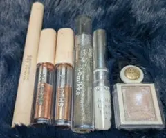 ​【豪華6点】涙袋・ラメアイメイクまとめ売り／マジョマジョ・キャンメイク他◎