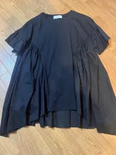 美品 スローブイエナ 半袖チュニック 黒