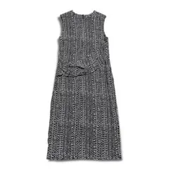 美品 marimekko KALORA ビスコース ドレス 38 白黒 総柄のサムネイル