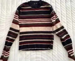 SPRY ANNUAL ストライプニットセーター