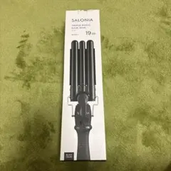 SALONIA トリプルマジックヘアアイロン 19mm 3連アイロン　パーマ
