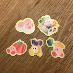 星のカービィ とれたて！プププやさい ステッカーコンプセット