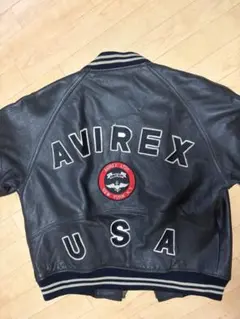 AVIREX American Classics レザースタジャン XS - メルカリ
