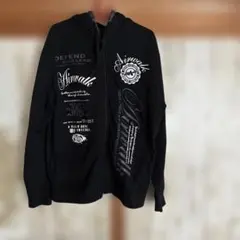 Airwalk グラフィックパーカー 黒のサムネイル