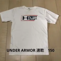 アンダーアーマー　UNDER ARMOR ロゴ　Tシャツ　　　速乾　150