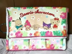新品 サンリオ 保温保冷BIGマルチバッグ トロピカル ハイビスカス 日焼け