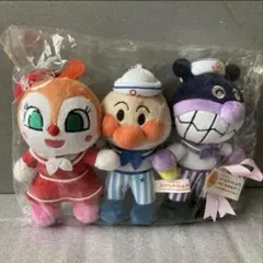 横浜アンパンマンミュージアム限定 ぬいぐるみセット アンパンマンほか