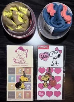 [生誕60周年記念コラボ]スヌーピー &ベル 兄妹ペアストラップ 非売品 さらに