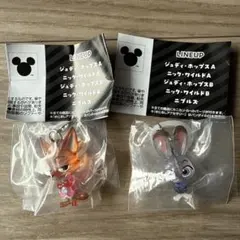 【本日中発送】ズートピア めじるしアクセサリー２ ニック ＆ ジュディ Aセット