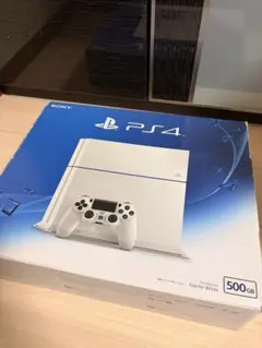 PS4 Glacier White 500GB 本体とコントローラー