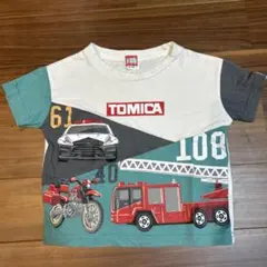 TOMICA 車両プリント Tシャツ 90サイズ