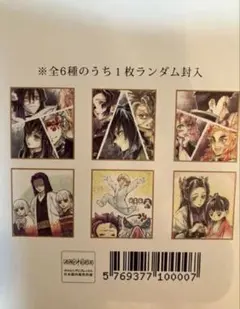 鬼滅の刃　柱合会議　蝶屋敷編　ランダム複製ミニ色紙　コンプリートセット
