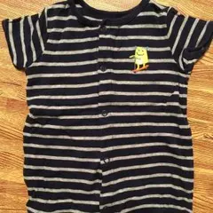carters 6month ロンパース ボーダー ネイビー