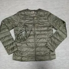 美品 UNIQLO ウルトラライトダウン コンパクト　カーキ　M