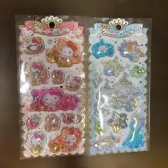 【正規品】サンリオ　ウォーターinシール　シナモン　キティ　２枚セット