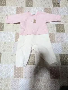 ※最終お値下げ中※【未開封品】familiar 長袖ロンパース70サイズ 未開封品】familiar 長袖ロンパース70サイズ