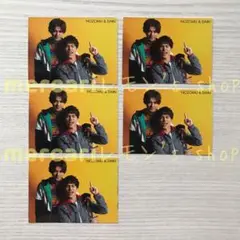 《ジャニーズWEST》Myojo 8月号 ちっこい版 ★ 厚紙生カード 小瀧重岡