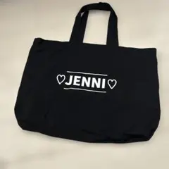 JENNI ブラック トートバッグ エコバッグのサムネイル